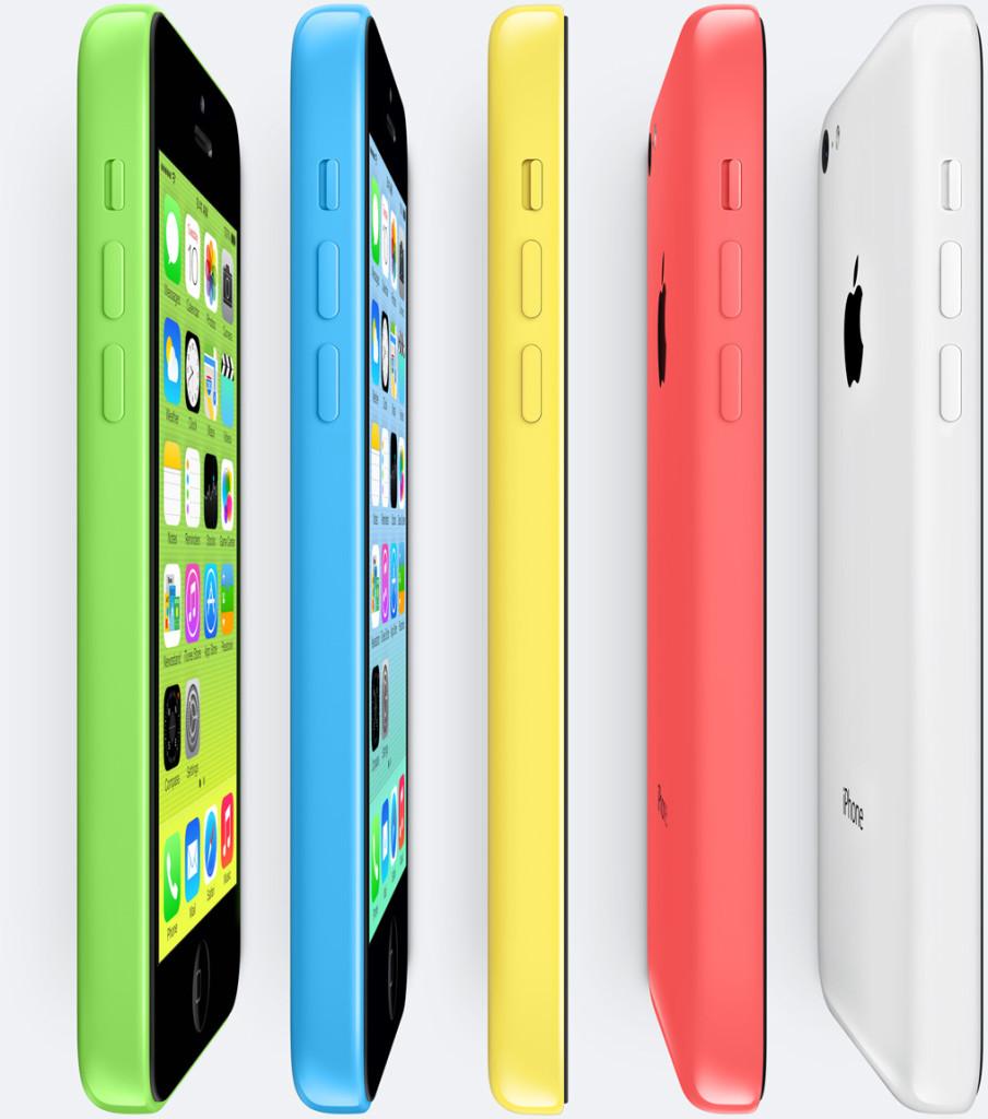 Apple iPhone 5c Side Shot